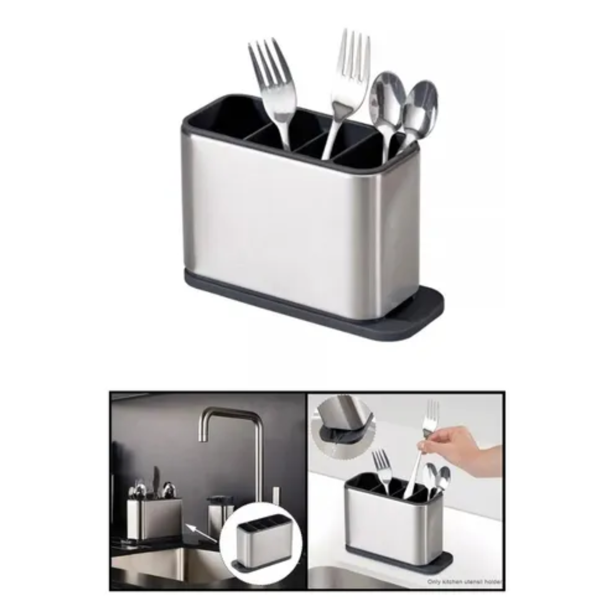 Miniatura 5 de Organizador De Utensilios En acero